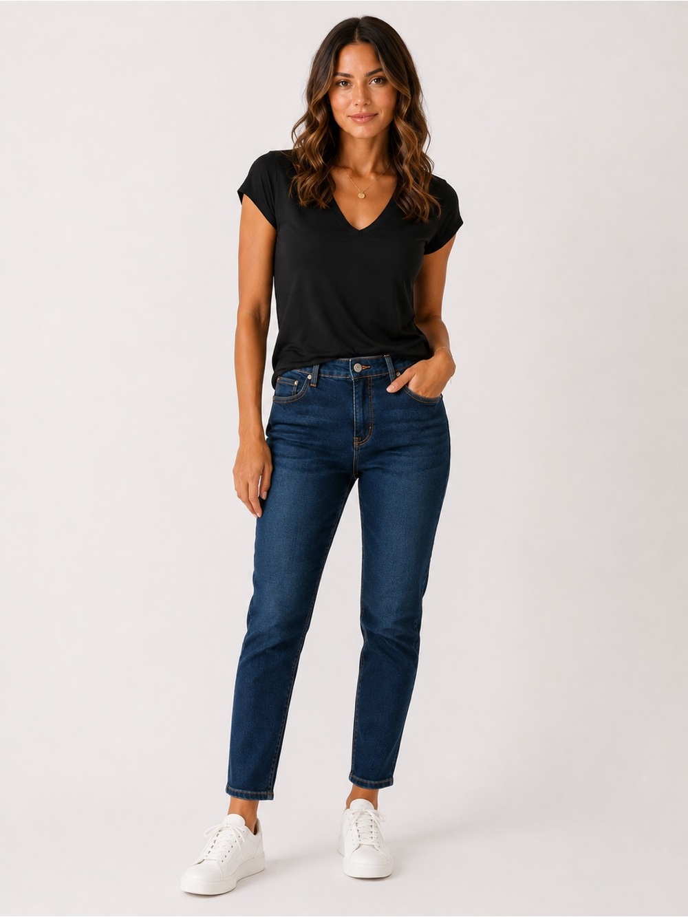 44. Joe's Jeans • NWT Dark Blue Ankle Crop Slim Jeans W15-17” R10” I32”